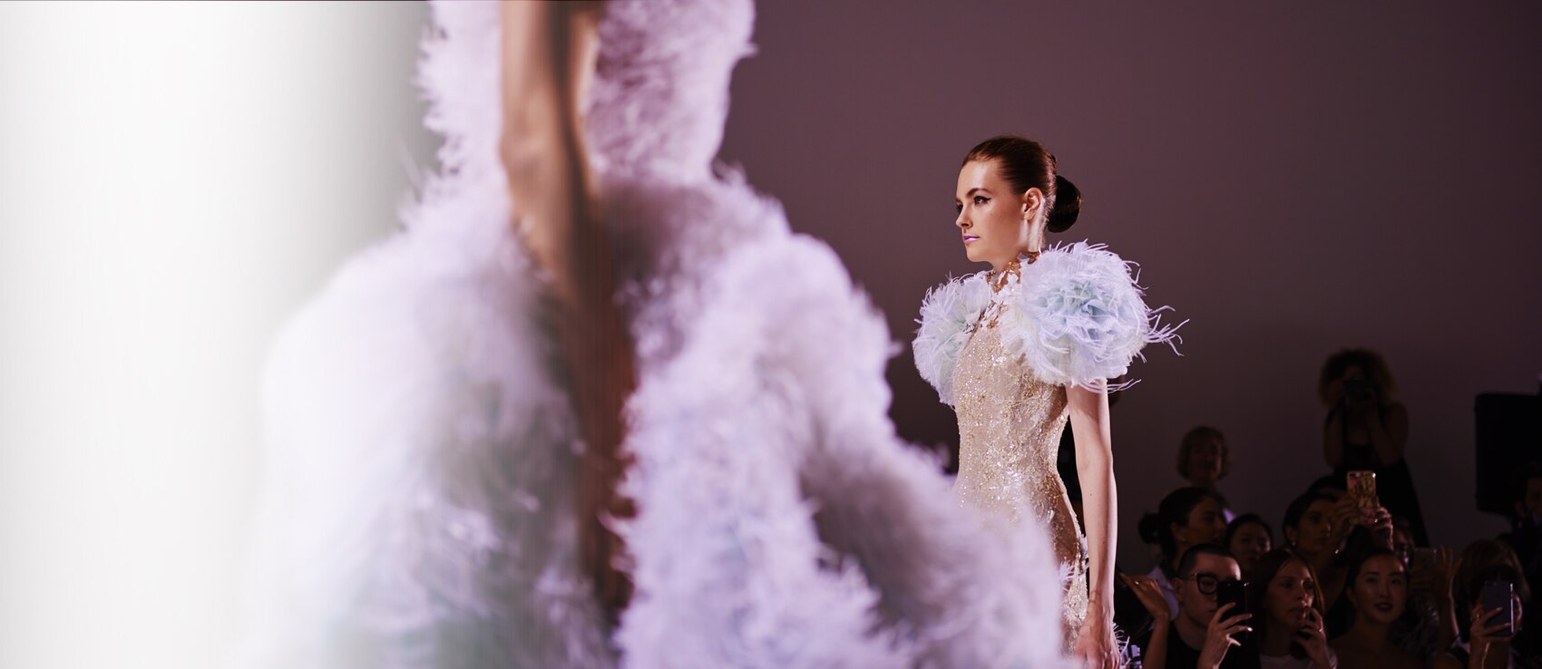 Backstage Ralph & Russo collection haute couture Automne-Hiver 2017-18 Fashion Week Paris | René Furterer Backstage Ralph & Russo collection haute couture Automne-Hiver 2017-18 Fashion Week Paris | René Furterer