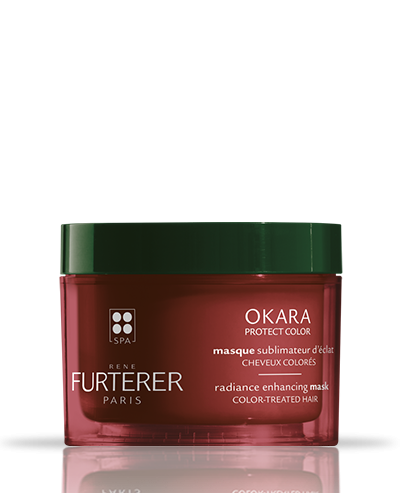 Masque sublimateur d'éclat Masque cheveux Okara Protect color | René Furterer Masque sublimateur d'éclat Okara Protect color | René Furterer