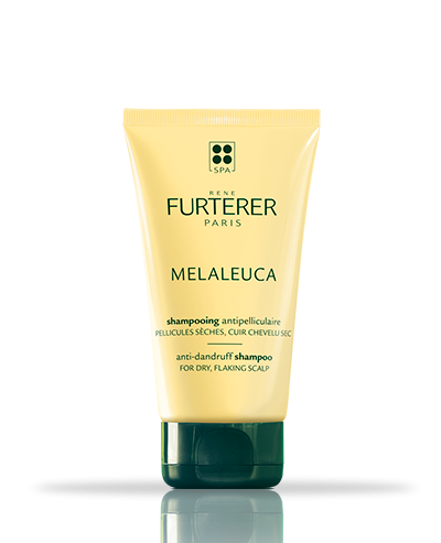 Shampoing antipellicullaire aux huiles essentielles assainissantes, pellicules sèches Melaleuca | René Furterer Shampoing antipellicullaire aux huiles essentielles assainissantes, pellicules sèches Melaleuca | René Furterer