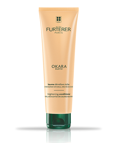 OKARA BLOND - Balsamo districante luminosità - Capelli biondi naturali, con meches o colorati | René Furterer OKARA BLOND - Balsamo districante luminosità - Capelli biondi naturali, con meches o colorati | René Furterer