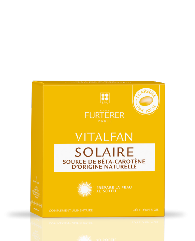VITALFAN Solaire - Complément alimentaire source de béta-carotène d'origine naturelle | René Furterer VITALFAN Solaire - Complément alimentaire source de béta-carotène d'origine naturelle | René Furterer