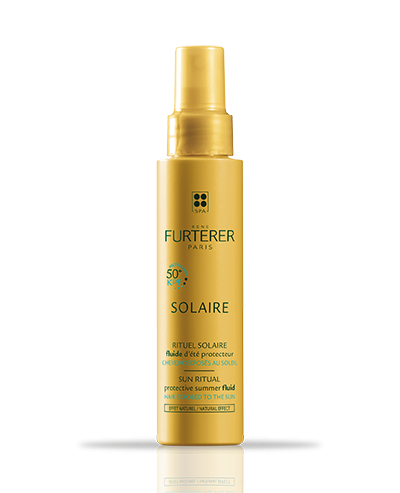 SOLAIRE - Fluide d'été protecteur pour cheveux exposés au soleil, à la mer et à la piscine | René Furterer